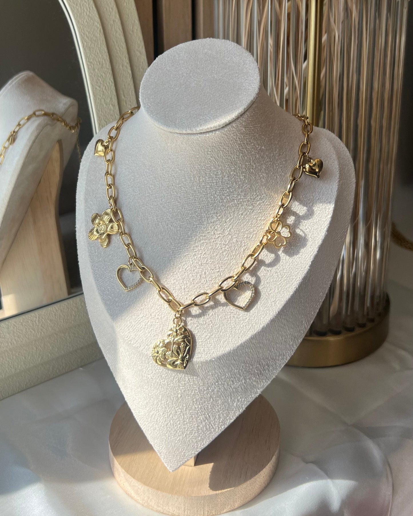 Cordelia - Collier en acier inoxydable