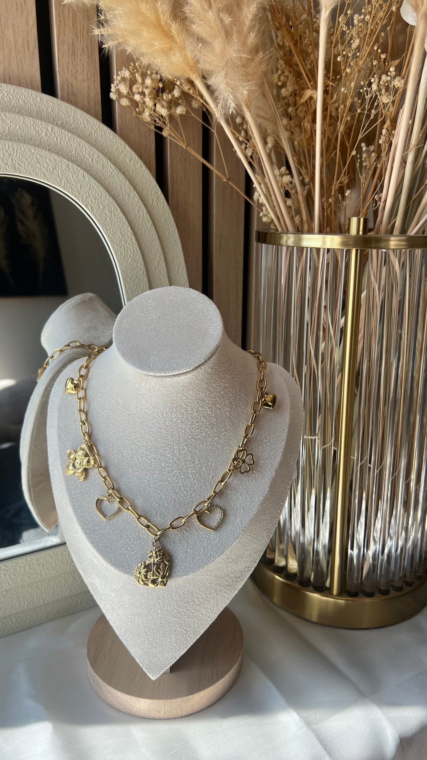 Cordelia - Collier en acier inoxydable
