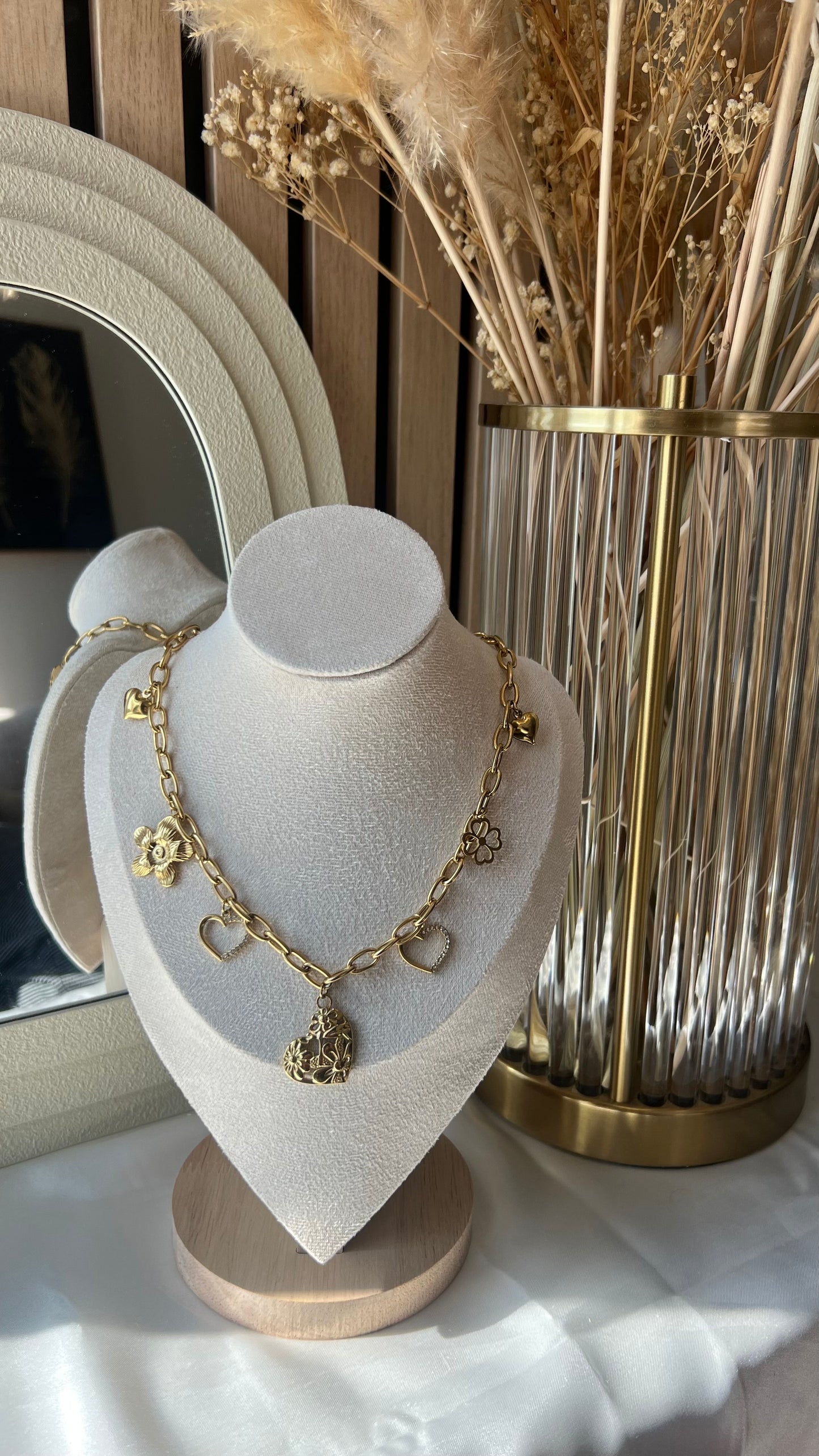 Cordelia - Collier en acier inoxydable