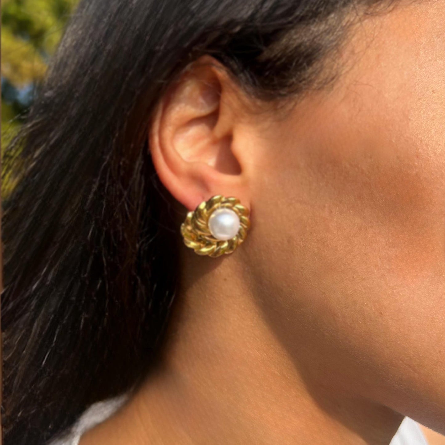 Pauline- Boucles d'oreilles en acier inoxydable