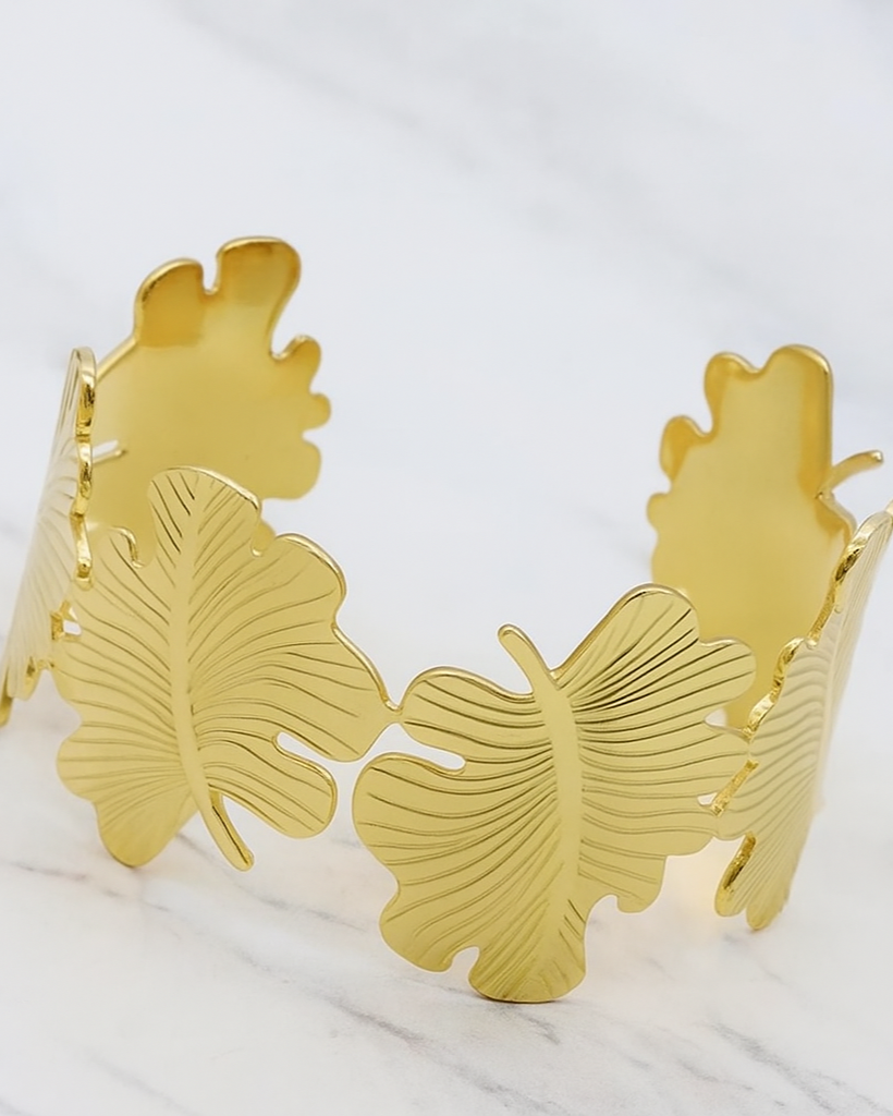 Flora - Bracelet en acier inoxydable