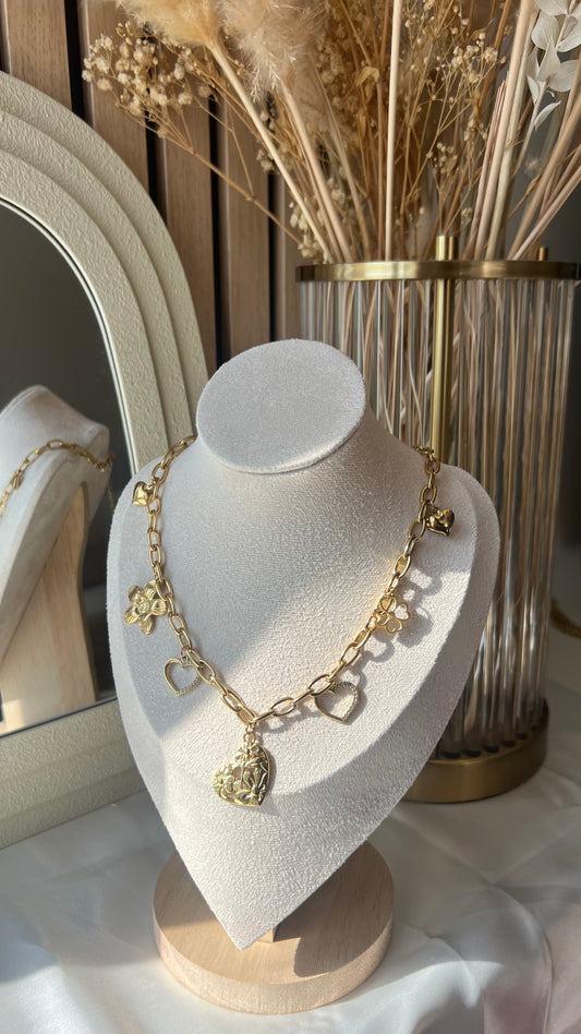 Cordelia - Collier en acier inoxydable