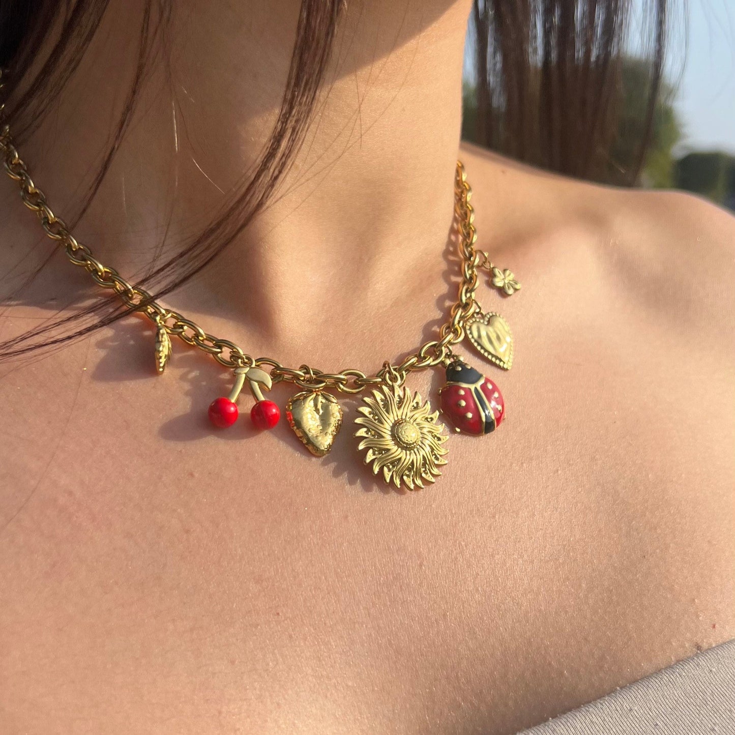 Stella  - Collier en acier inoxydable