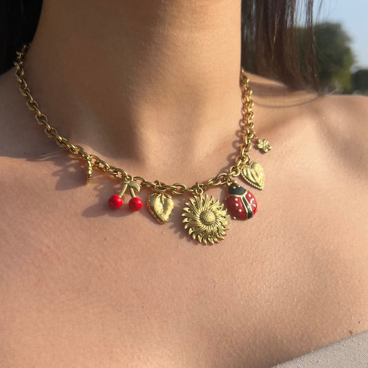 Stella  - Collier en acier inoxydable