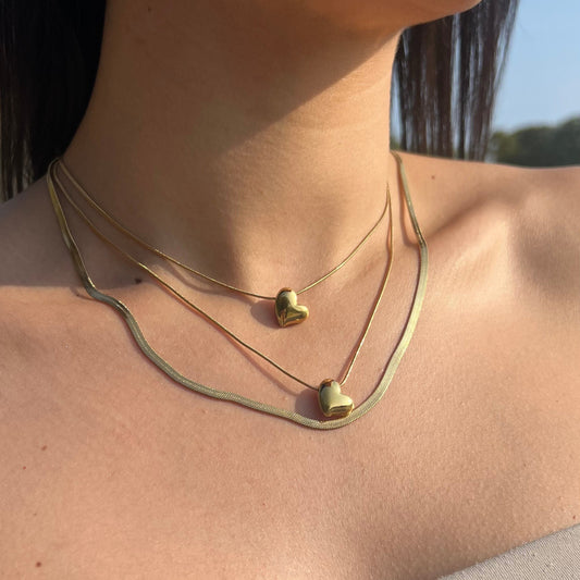 Amoria - Collier en acier inoxydable