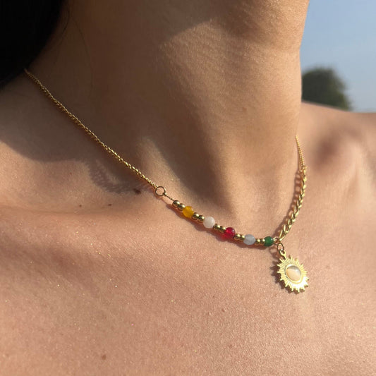 Soleia - Collier en acier inoxydable