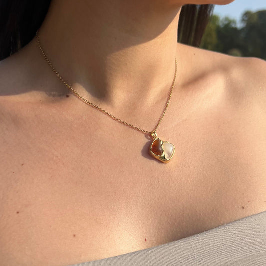 Lunara - Collier en acier inoxydable