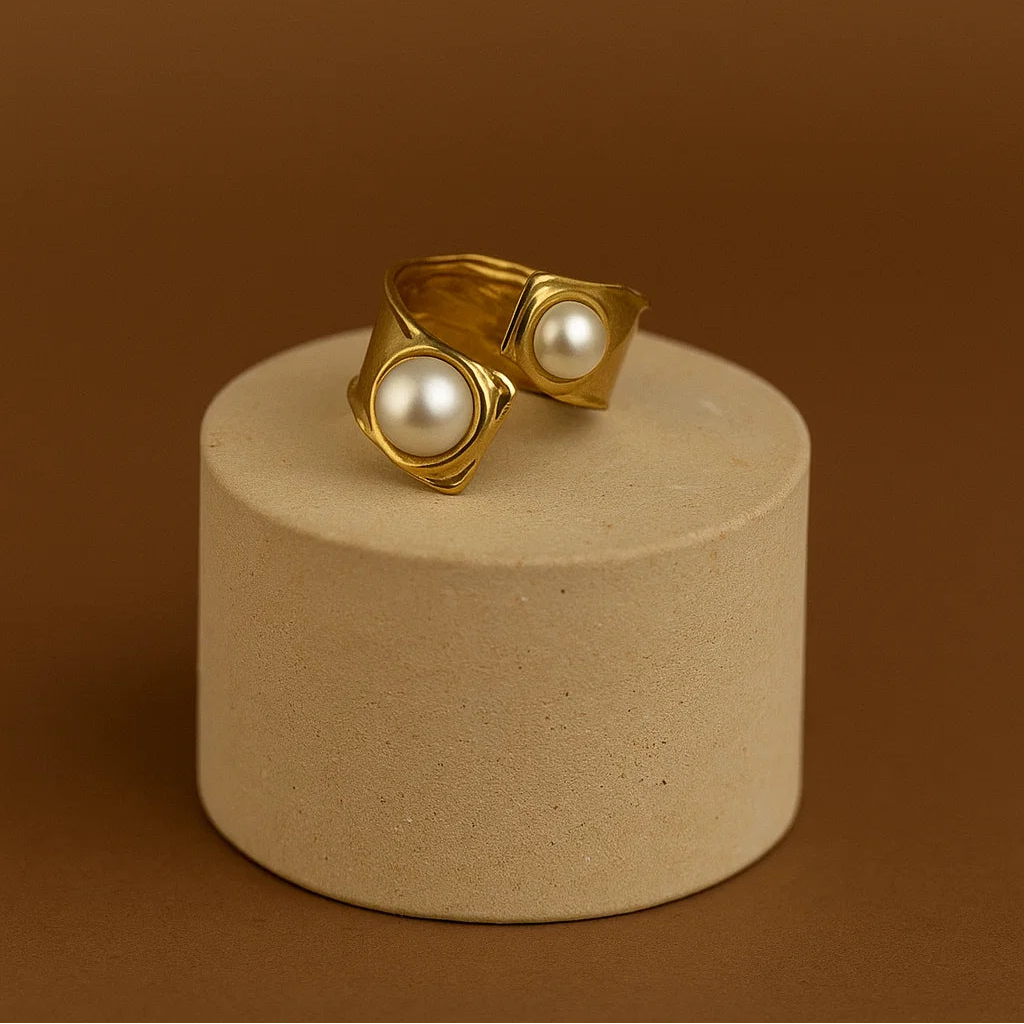 Mia - Bague en acier inoxydable