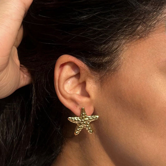 Stellamaris - Boucles d'oreilles en acier inoxydable